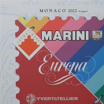 Jeu Monaco 2022 Yvert et Tellier MARINI 137765