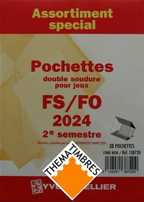 Pochettes 2e semestre 2024 pour Futura FS FO Yvert et Tellier 138720
