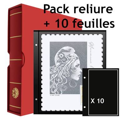 Offre Album Futura rouge et 10 feuilles Giga 1 Yvert et Tellier 21787