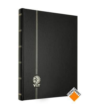 Classeur Perfecta Noir 32 Pages Blanches Grand Modèle Yvert et Tellier 24041