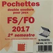 Pochettes 2e semestre 2017 pour Futura FS FO Yvert et Tellier 24711