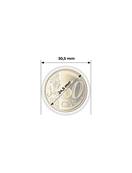 10 capsules 24.5 mm pour pieces 50 cent euro Yvert et Tellier 310125