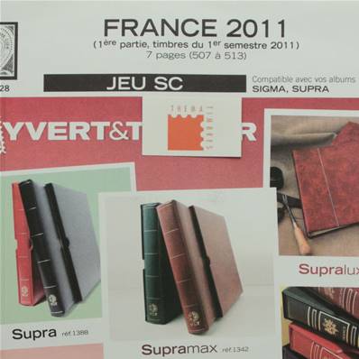 Jeu France SC 2011 1er semestre Yvert et Tellier 82001