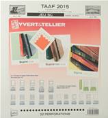 Jeu TAAF SC 2015 Yvert et Tellier 860040