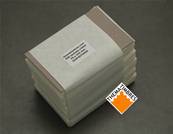 500 sachets cristal 75 x 102 mm + 16 mm de rabat