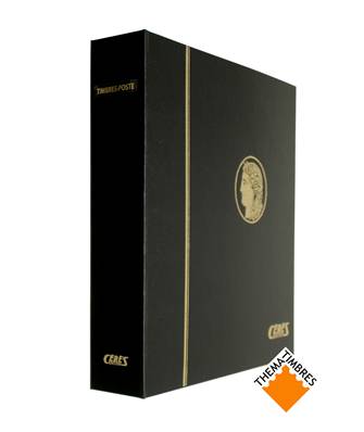 reliure standard 10 Timbres Poste noire Edition Ceres R010