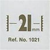 25 bandes Hawid simple soudure fond noir 210 x 21 mm HA1021