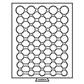 Medaillier tiroir fumé pieces 1 cent à 2 euros sous capsules Leuchtturm 309885