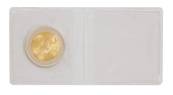 100 étuis doubles pour monnaies 40 mm Lindner 2054
