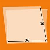 50 pochettes Lindner simple soudure fond transparent 36 x 30 mm HA7041