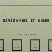 SENEGAMBIE & NIGER 1903 avec pochettes MOC 341275