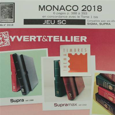 Jeu Monaco SC 2018 Yvert et Tellier 133372