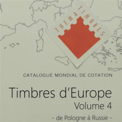 Catalogue des Timbres Europe vol 4 Pologne à Russie 2020 Yvert & Tellier