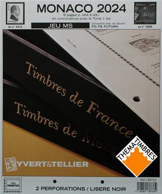 Jeu Monaco Futura MS 2024 Yvert et Tellier 138733