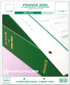 Jeu France Futura FO 2025 1er semestre Yvert et Tellier 138970