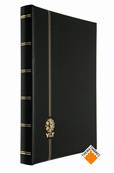 Classeur Perfecta Luxe cuir noir 32 pages noires Yvert et Tellier 24122