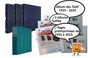 3 albums supra + Jeu TAAF 1955 à 2025 Yvert et Tellier 91315