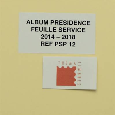 Feuilles Presidence Service 2014 à 2018 Ceres PSP12