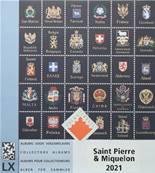 Feuilles Luxe Saint Pierre & Miquelon 2021 DAVO 4051