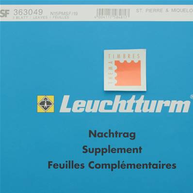 Feuilles St Pierre Miquelon 2019 SF Leuchtturm N15 PM SF/19 363049
