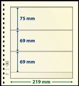 10 feuilles neutres LINDNER T 802307P