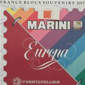 Jeu Blocs Souvenirs France 2017 Yvert et Tellier Marini 125849