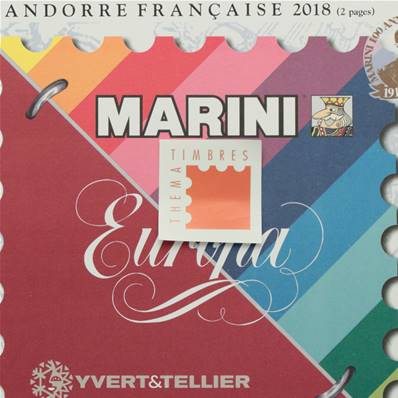 Jeu Andorre Francais 2018 Yvert et Tellier MARINI 133463