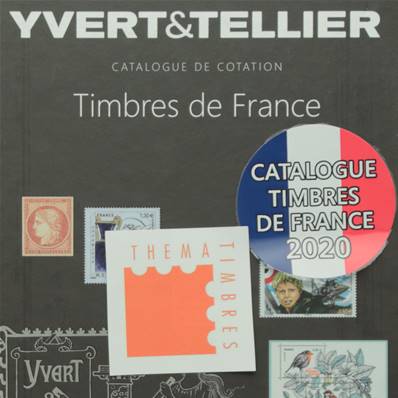 Catalogue de cotation des Timbres de France 2020 Yvert & Tellier 134481