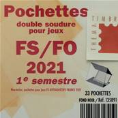 Pochettes 1er semestre 2021 pour FS FO Yvert et Tellier 135891