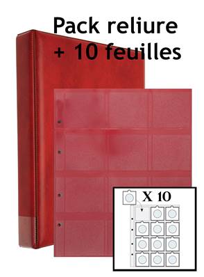 Offre album caravelle rouge et recharges à etuis cartons Yvert et Tellier 2550