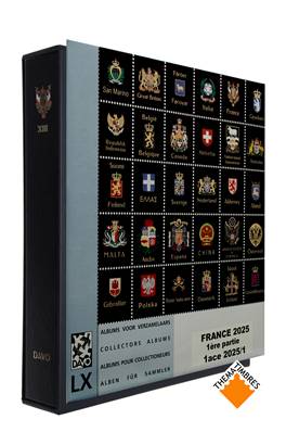 Reliure Luxe France XIII (13)  DAVO 13728 et 1er semestre 2025