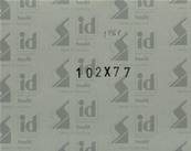 10 pochettes ID Hawid double soudure fond noir 102 x 77 mm ID1261