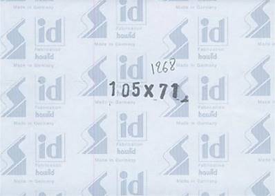 10 pochettes Hawid double soudure fond noir 105 x 71 mm ID1268