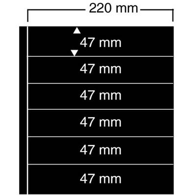 5 feuilles 456 pour classeur Compact A4 Safe
