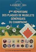Repertoire Plaques de muselets Génériques du Champagne Lambert 2021