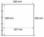 5 feuilles transparentes  1 case Leuchtturm MAX1AC 338354