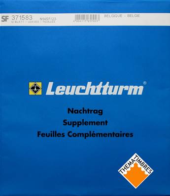 Feuilles Belgique 2023 à pochettes SF Leuchtturm N14SF-23 371583