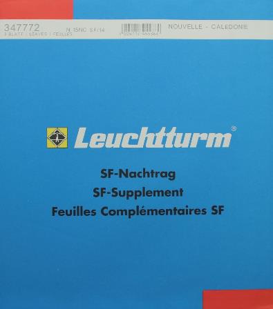 Feuilles Nouvelle Caledonie 2014 à pochettes SF Leuchtturm 347772