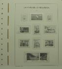 Feuilles St Pierre Miquelon 2014 à pochettes SF Leuchtturm N15 PM SF/14 347549