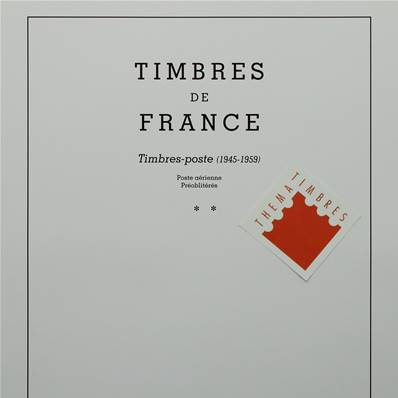 Jeu France SC 1945 à 1959 Yvert et Tellier 1272