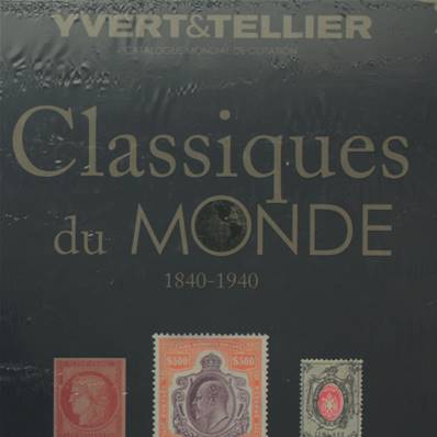 Classiques du Monde 1840 à 1940  Yvert et Tellier 2020