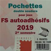 Pochettes 2e sem 2019 Futura FS autoadhesifs Yvert & Tellier 134688