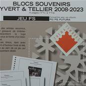 Jeu France Futura FS Souvenirs Yvert et Tellier 2008 à 2023 137640