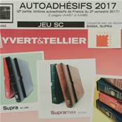 Jeu France SC 2017 2e semestre Autoadhésifs Yvert et Tellier 880014