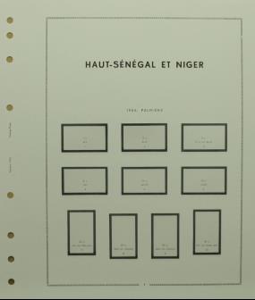 Haut SenegaI 1906-1915 avec pochettes MOC 341249