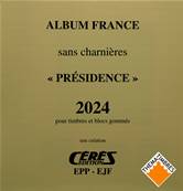 Jeu Presidence 2024 France sans charniere Ceres PF24