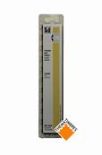 25 bandes ID double soudure fond noir 210 x 30 mm ID1030