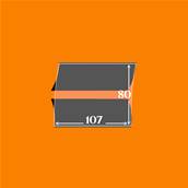 10 pochettes ID double soudure fond noir 107 x 80 mm ID1248B