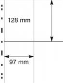 5 feuilles UNIPLATE transparentes 099 LINDNER