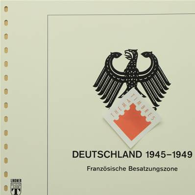 Allemagne Zones d'Occupation Francaise 1945 à 1959 LINDNER T118C